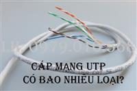 Cáp mạng cat5 UTP có bao nhiêu loại? LH 0979010568 để được tư vấn