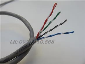 VINALAN Dây cáp mạng cat5 UTP 4 đôi VINALAN 8 lõi đồng