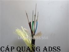 VINACAP Cáp quang ADSS 24Fo ( 24 core / 24 sợi) khoảng vượt 300, 400, 500 mét VINACAP