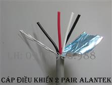 ALANTEK Cáp tín hiệu điều khiển 2 Pair ALANTEK 18 AWG (301-CI9402-0500) 301-CI9402-0500