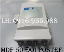 POSTEF Phân phối hộp đấu dây điện thoại 50 đôi Postef chính hãng ( Hộp HC2 và phiến Postef)